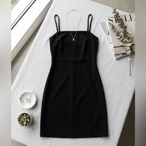 Classic Party Black Short Dress